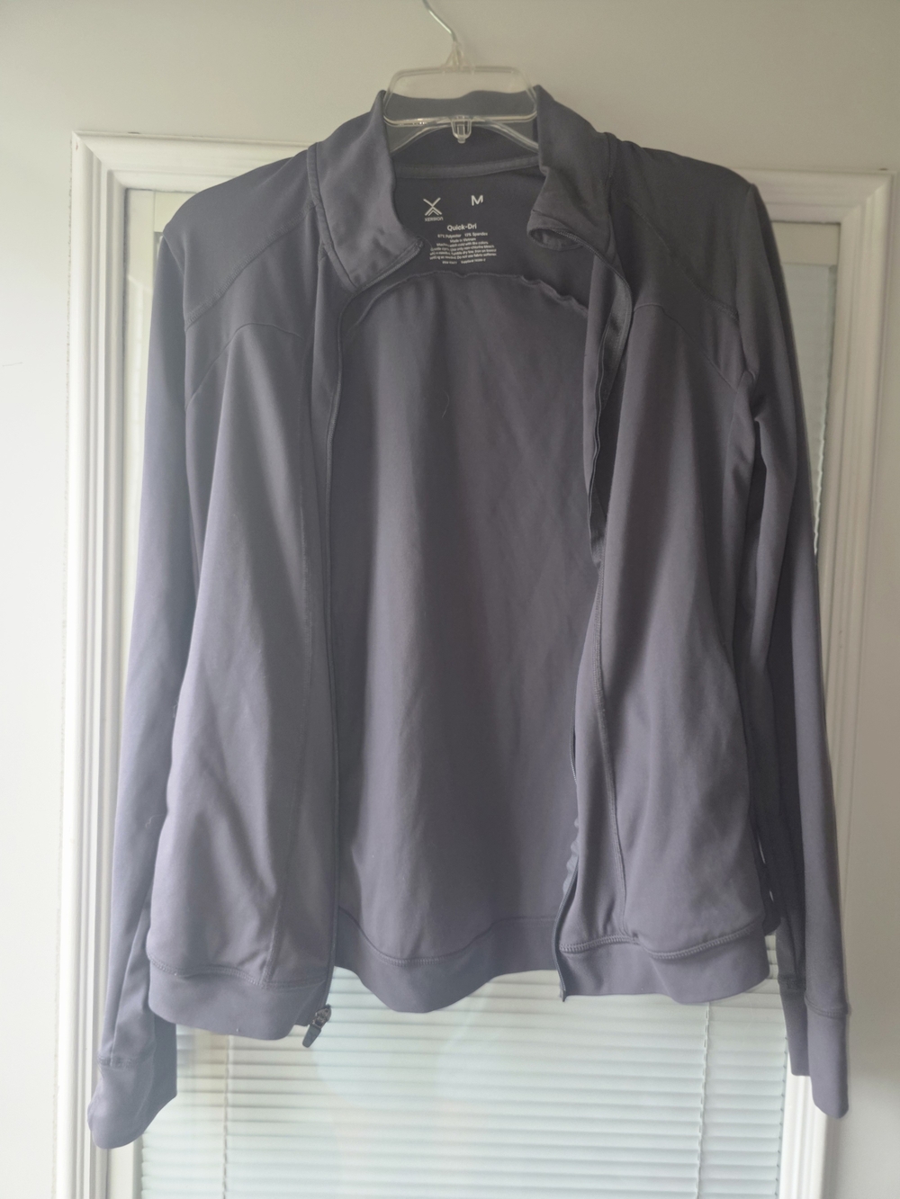 Women's Gray Performance Zip Jacket - Brand: